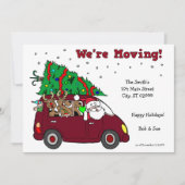 休日の移動発表- 5x7カード シーズンカード (正面)