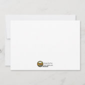 休日の移動発表- 5x7カード シーズンカード (裏面)