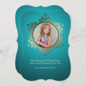 休日の精神の写真カード シーズンカード (正面/裏面)