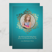 休日の精神の写真カード シーズンカード (正面/裏面)