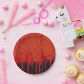 休日の紙皿 ペーパープレート (パーティー)