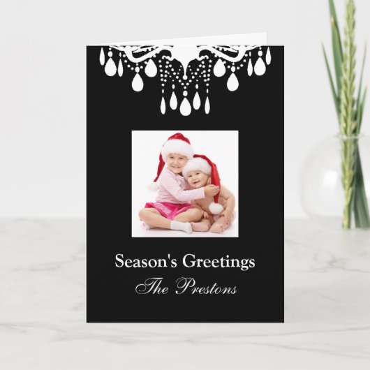 休日の結晶（黒） シーズンカード (正面)