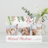 休日の群葉|の写真のコラージュカード シーズンカード (スタンド正面)