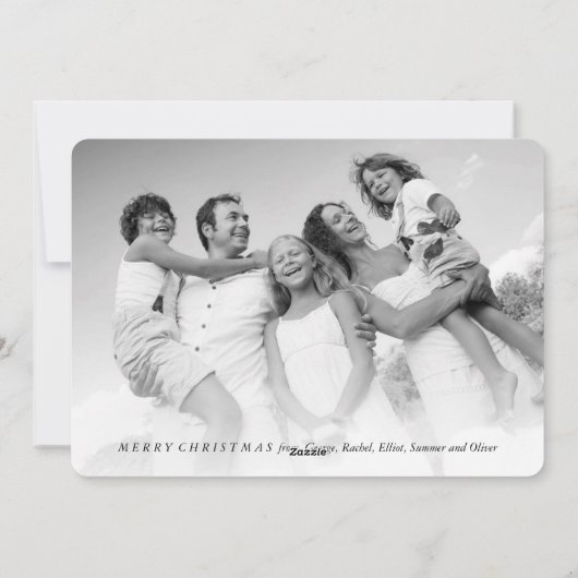 休日の自宅の引越し案内カード シーズンカード (裏面)