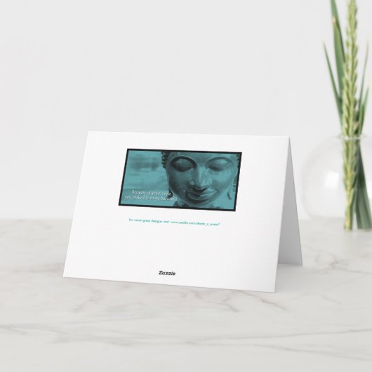 休日の至のチベットの祈りの言葉はカードに印を付けます シーズンカード (裏面)