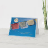 休日の至のチベットの祈りの言葉はカードに印を付けます シーズンカード (正面)