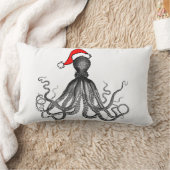 休日の航海のなSteampunkのタコのヴィンテージKraken ランバークッション (ブランケット)