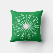 休日の色 |スノーフレーク | クッション (裏面)