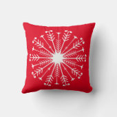 休日の色 |スノーフレーク | クッション (裏面)