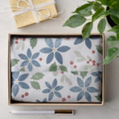 休日の花柄のティッシュペーパー 薄葉紙 (ギフト)