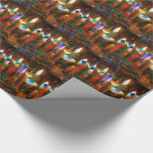 休日の蝋燭 ラッピングペーパー (角)