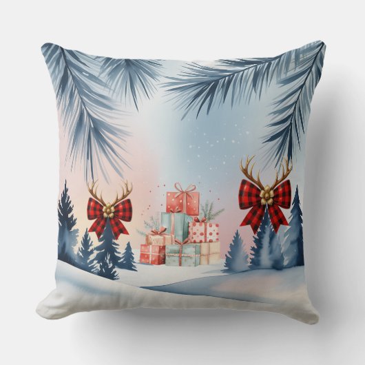 休日の装飾枕 クッション (正面)