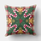 休日の装飾枕 クッション (裏面)