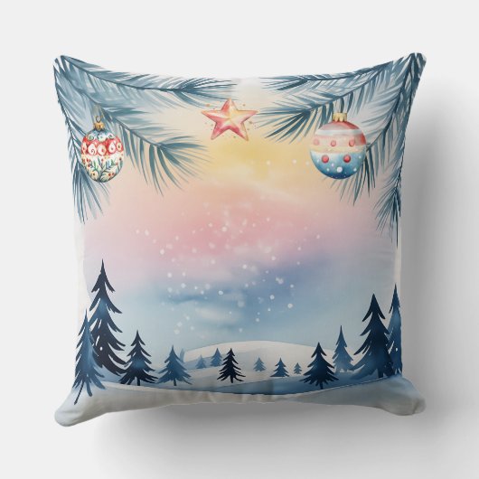 休日の装飾枕 クッション (裏面)