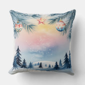 休日の装飾枕 クッション (正面)