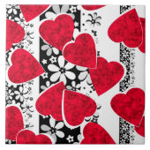 休日の装飾 タイル (正面)