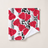 休日の装飾 バスタオルセット (ウォッシュタオル)