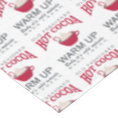 休日の農家のホットココア テーブルクロス (アングル)