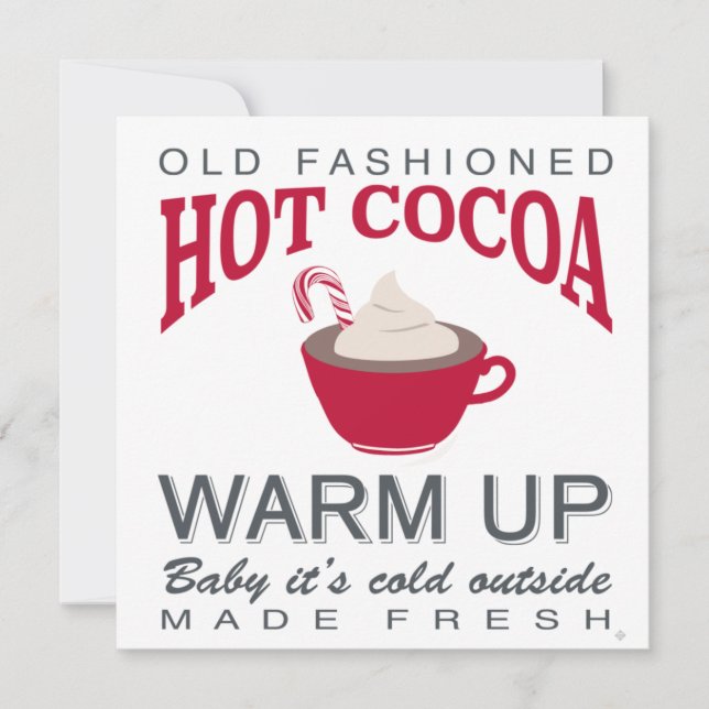 休日の農家ホットココア (正面)