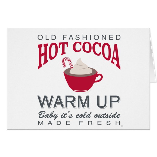 休日の農家ホットココア (正面横)