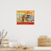 休日の運転安全1939 ポスター (キッチン)