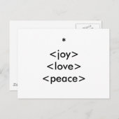 休日の郵便はがき シーズンポストカード (正面/裏面)