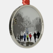 休日の間紛砕 メタルオーナメント (右)