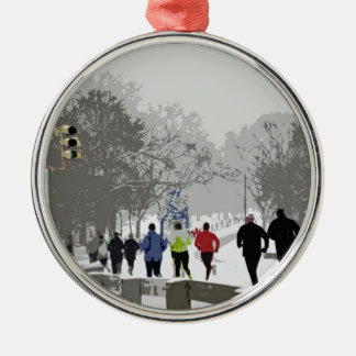 休日の間紛砕 メタルオーナメント