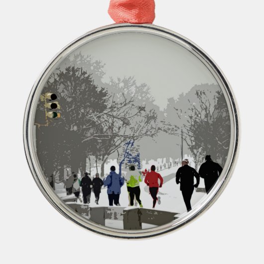 休日の間紛砕 メタルオーナメント (正面)