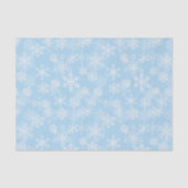 休日の雪片のティッシュペーパー 薄葉紙 (正面)