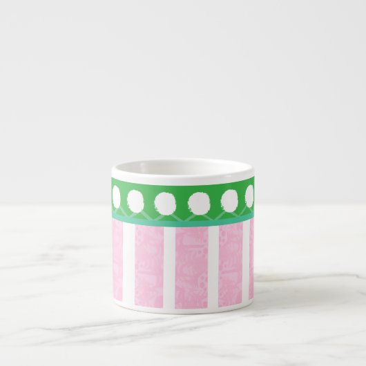 休日の雪玉 エスプレッソカップ (正面)