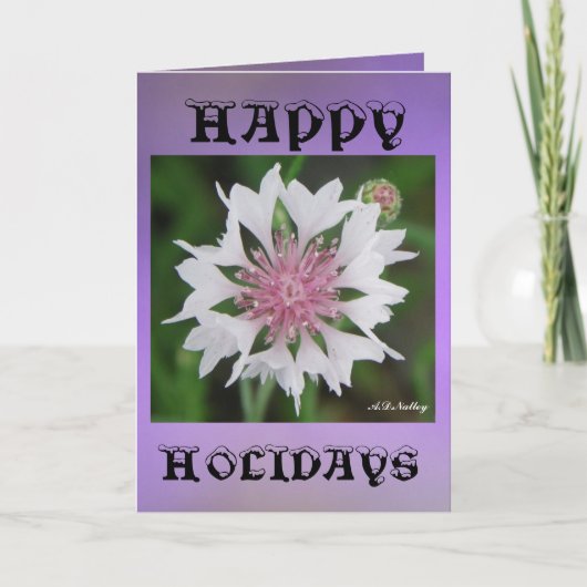 休日の願い シーズンカード (正面)