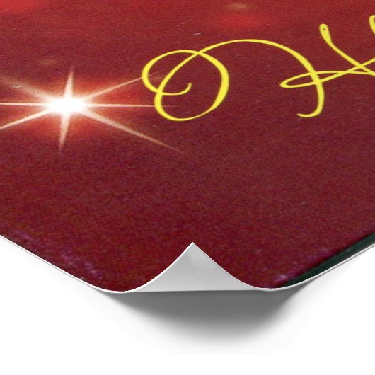 休日の願い ポスター (角)