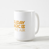 休日の魔法が空気中に漂っている コーヒーマグカップ (正面右)
