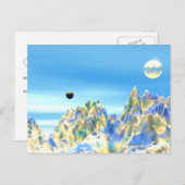 休日の魔法によってはカードが夢を見ます シーズンポストカード (正面/裏面)