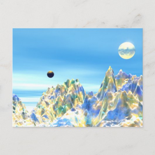 休日の魔法によってはカードが夢を見ます シーズンポストカード (正面)