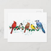 休日の鳥 シーズンポストカード (正面/裏面)