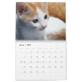休日の2015カレンダー-猫 カレンダー (3月 2027)