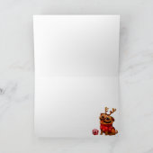 休日のPuGreetingカード シーズンカード (内部)