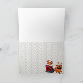 休日のPuGreetingカード シーズンカード (内部)