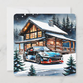 休日のRev Up: JDM版クリスマス シーズンカード (正面)