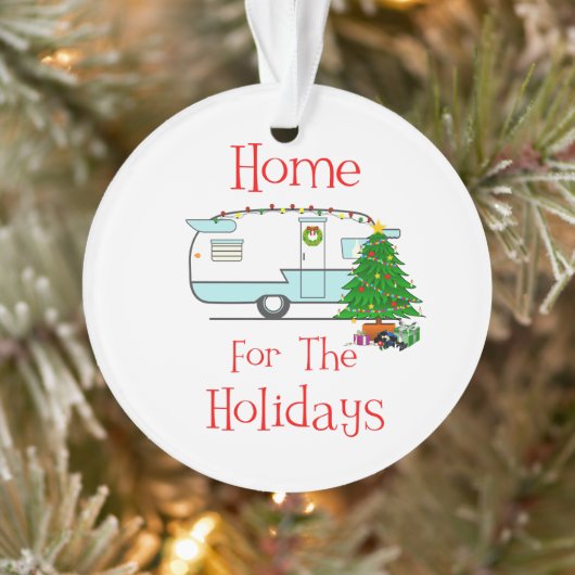 休日のRVホーム オーナメント (ツリー)