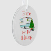 休日のRVホーム オーナメント (正面)