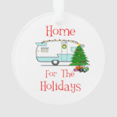 休日のRVホーム オーナメント (裏面)