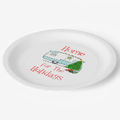 休日のRVホーム ペーパープレート (アングル)