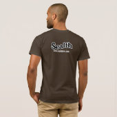 休日のSealthの男性ティー Tシャツ (裏面フル)