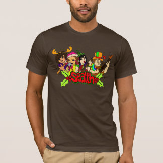 休日のSealthの男性ティー Tシャツ