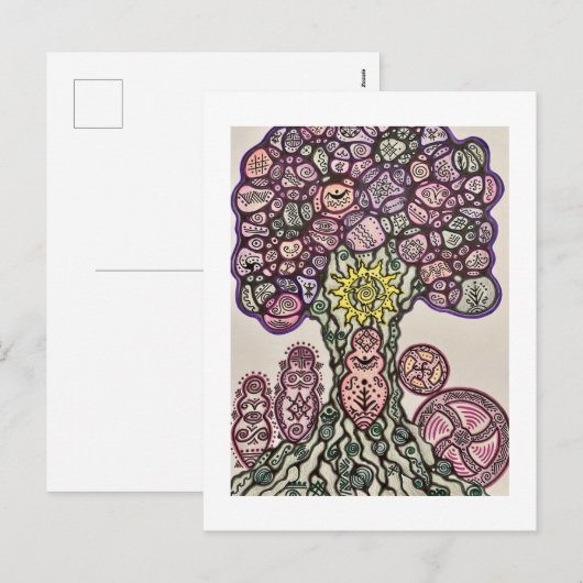 休日はがき シーズンポストカード (正面/裏面)