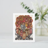 休日はがき シーズンポストカード (スタンド正面)