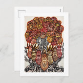 休日はがき シーズンポストカード (正面/裏面)